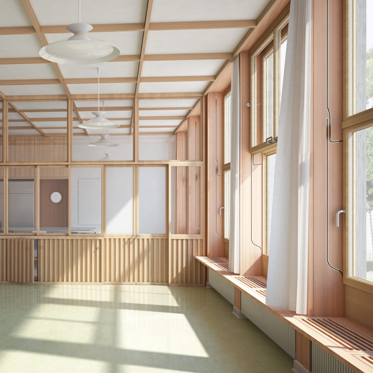 Betreuungspavillons Kornhausbrücke