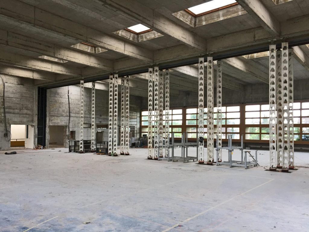 Mehrzweckhalle Horn Rohbau