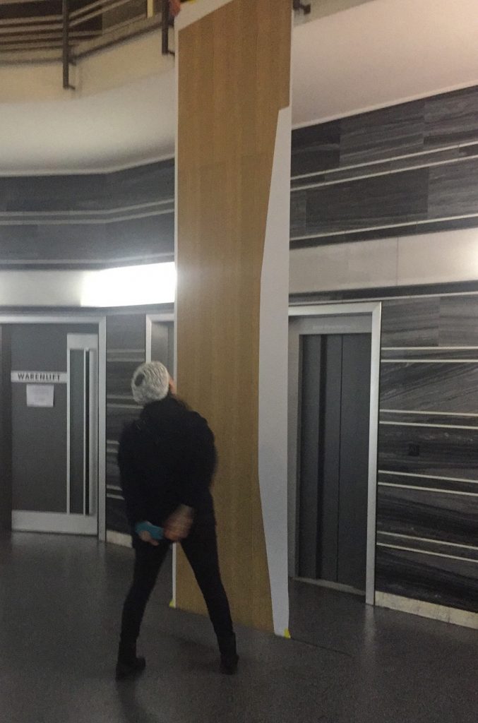 Gastronomiegebäude Ekkharthof Stütze 1:1