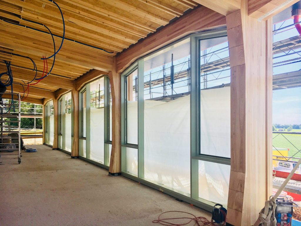 Gastronomiegebäude Ekkharthof Fenster von Huber Fenster in Herisau