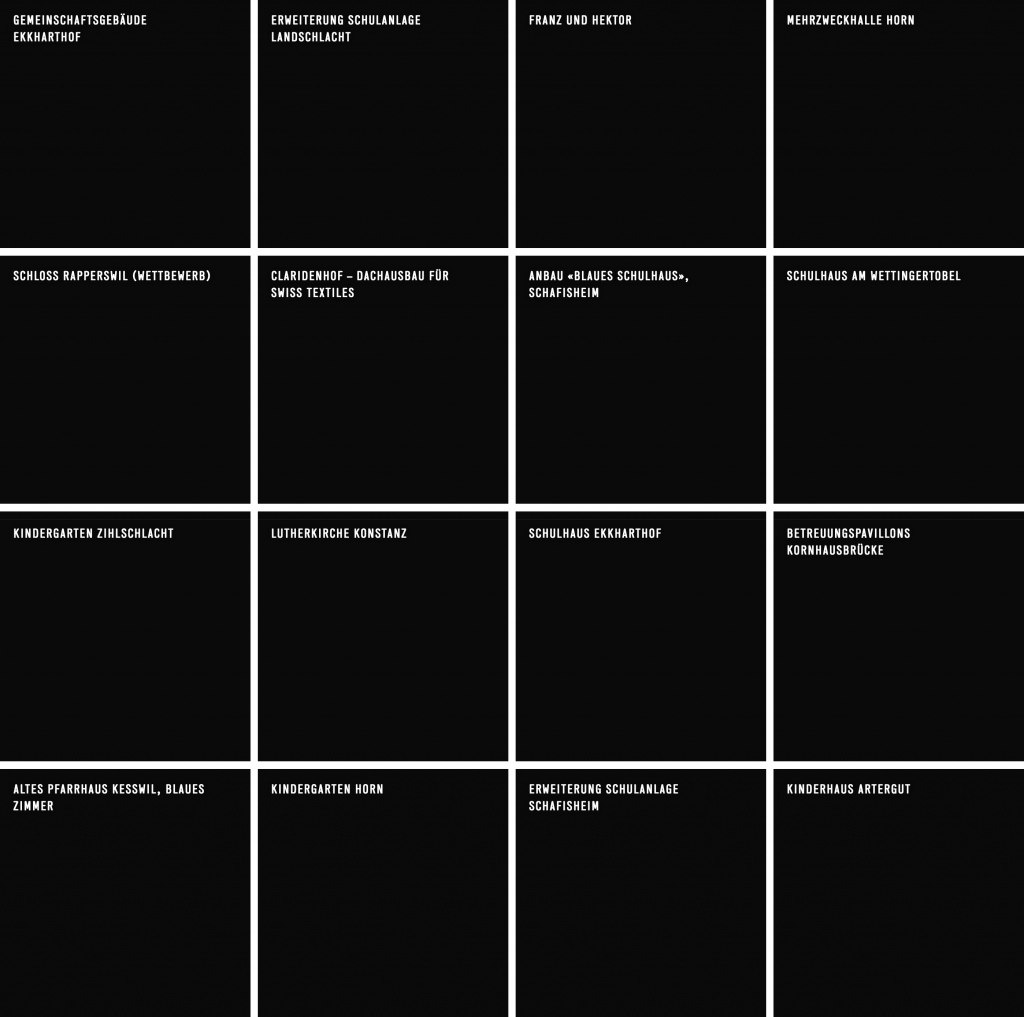 Lukas Imhof Architektur - neue Website